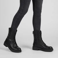 نیم بوت زنانه چرم مشهد مدل J2687-001