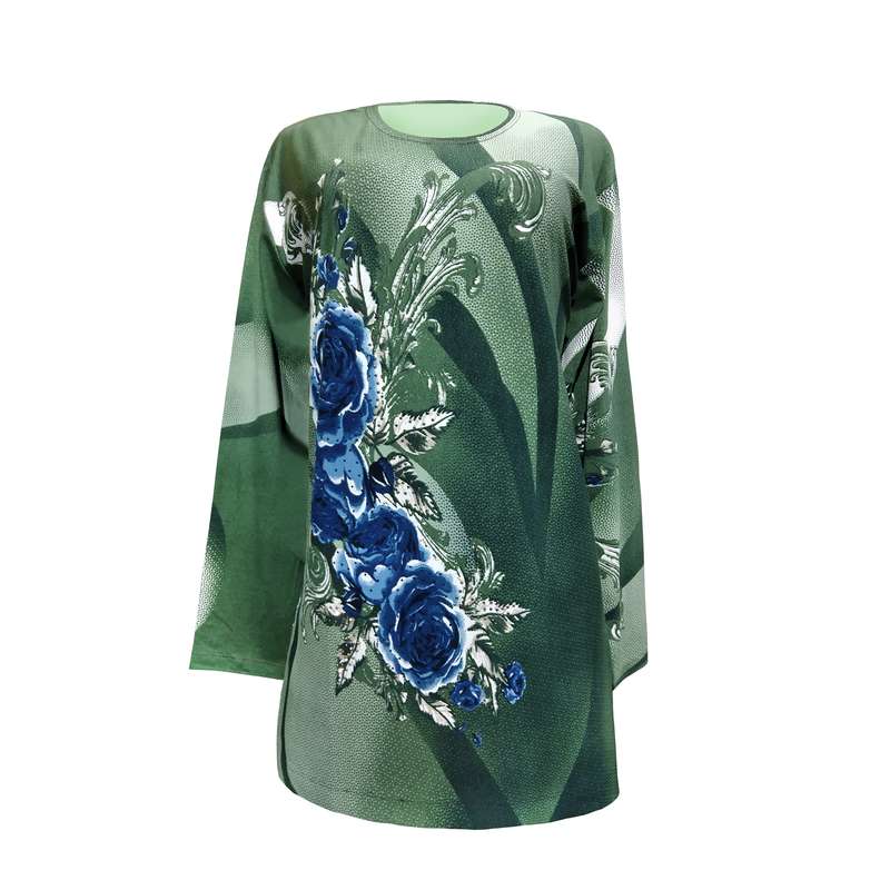 بلوز آستین بلند زنانه مدل نخی ترک کد 011