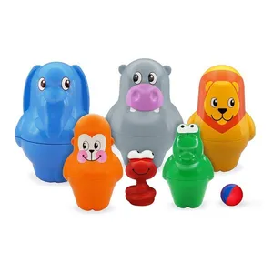 بازی شوتبال و بولینگ تولو مدل  بولینگ حیوانات