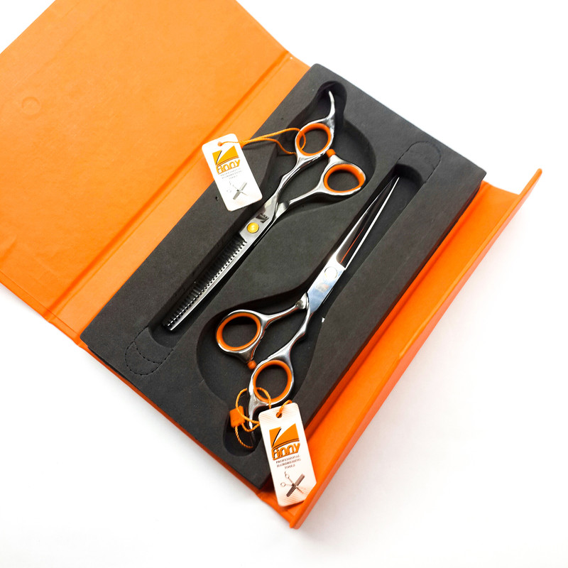 قیچی آرایشگاهی فینی مدل PABLO به همراه قیچی پیتاژ