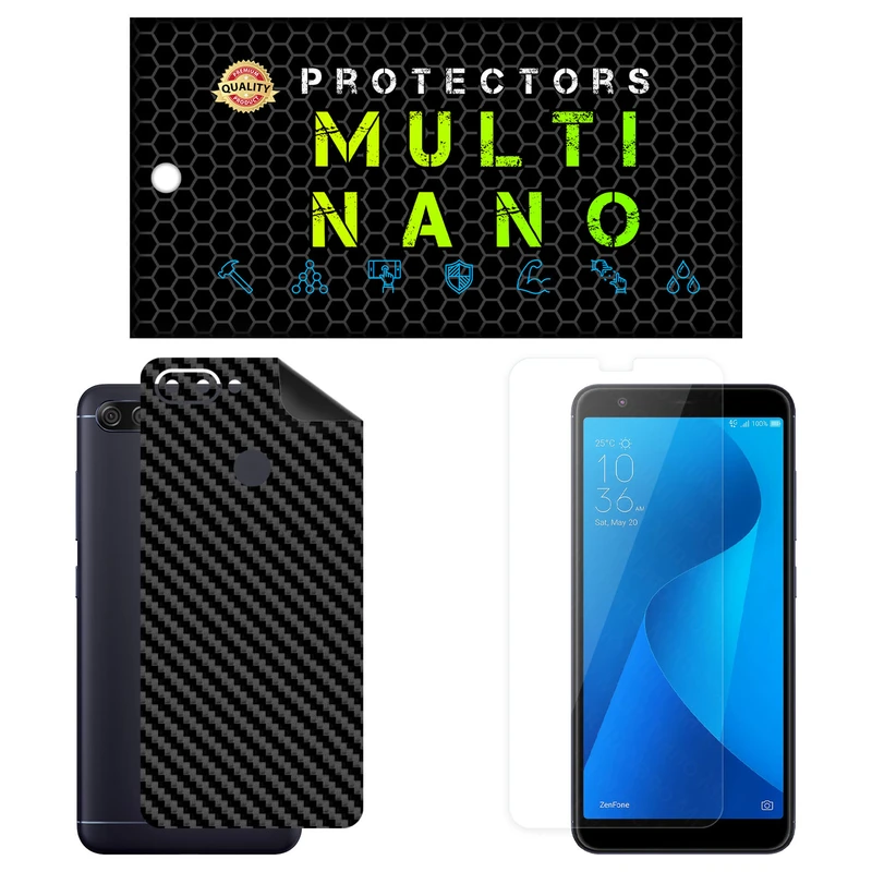 محافظ صفحه نمایش مولتی نانو مدل X-SFC مناسب برای گوشی موبایل ایسوس Zenfone Max Plus M1 / ZB570TL به همراه برچسب پوششی