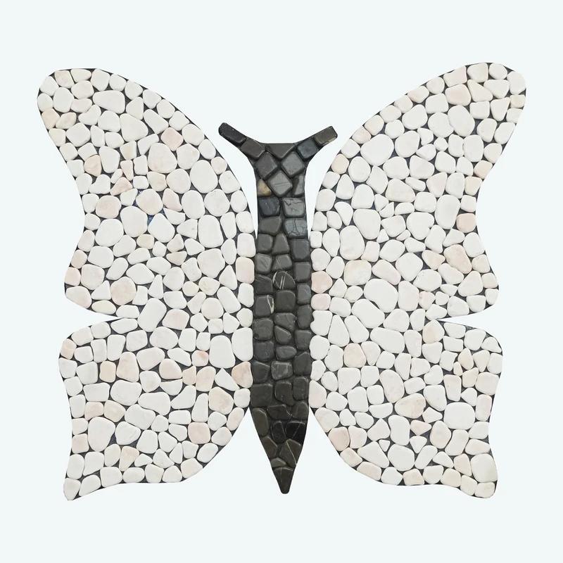 پادری مدل سنگی طرح پروانه سایز 65x55 سانتی متر