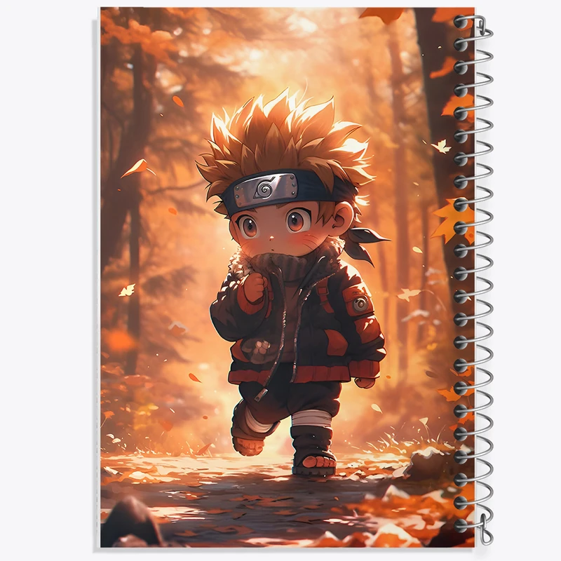 دفتر لیست خرید 50 برگ خندالو طرح انیمه ناروتو (Naruto) کد N3797