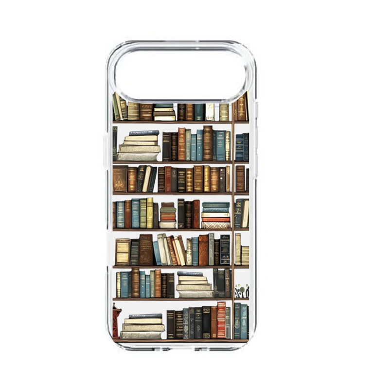 کاور طرح Library مناسب برای گوشی موبایل اپل iPhone Air