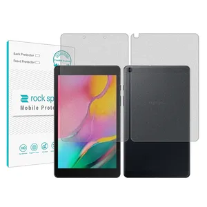 Rockspace model HyMTT screen protector suitable for Samsung Galaxy Tab A 8.0 2019 tablet along with tablet back protector