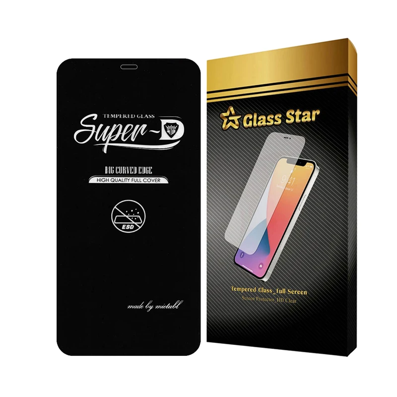 محافظ صفحه نمایش گلس استار مدل SUPERPLUSS مناسب برای گوشی موبایل اپل iPhone XR