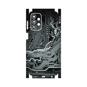 MAHOOT Black-Printed-Circuit-Board-FullSkin Cover Sticker for Samsung Galaxy A23