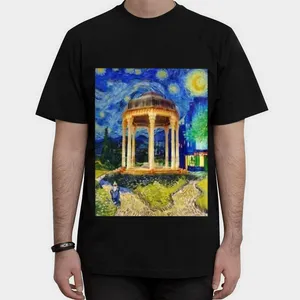 تیشرت آستین کوتاه مردانه مدل منظره