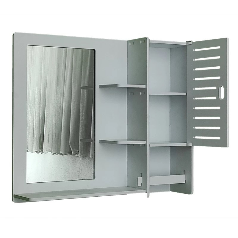 ست آینه و باکس سرویس بهداشتی خونه خاص مدل خطی کد 5646