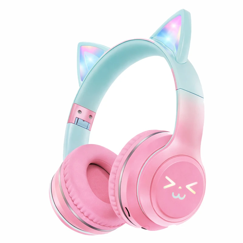 هدست بلوتوثی طرح گربه ای مدل XY-BT613