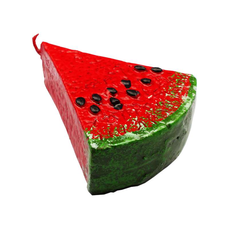 شمع مدل یلدا طرح قاچ هندوانه کد 201