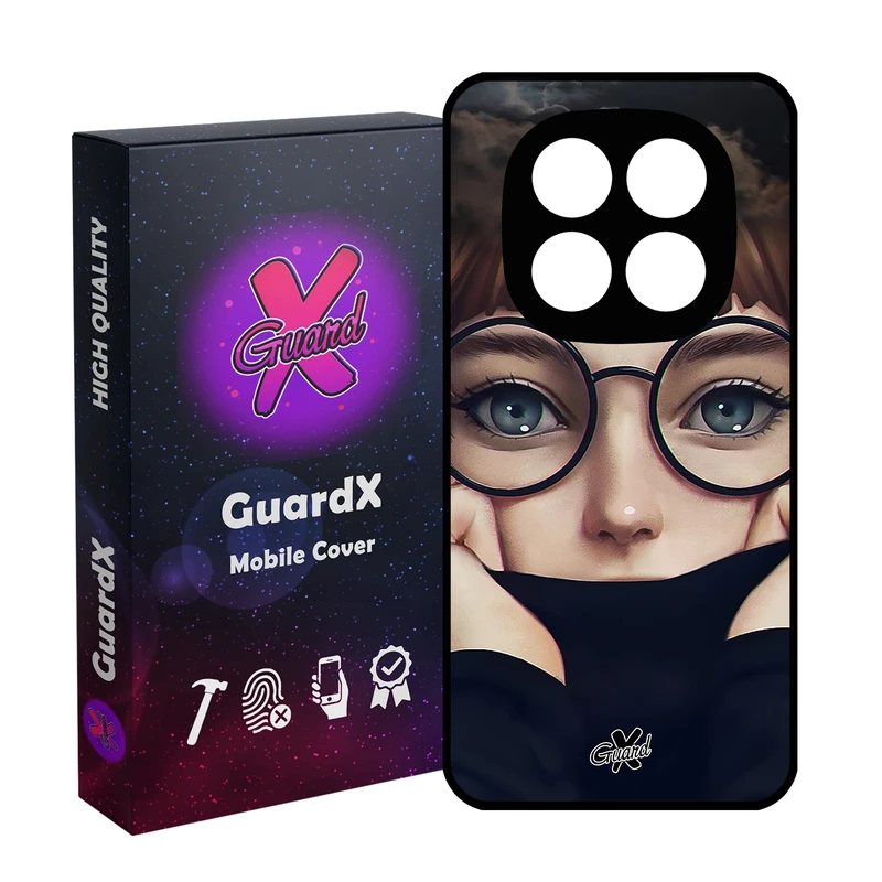 کاور گارد ایکس طرح Girl مدل 10040 مناسب برای گوشی موبایل شیائومی Redmi Note 14 Pro 4G