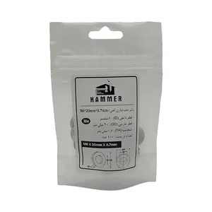 واشر هامر مدل تخت کد M6-20 بسته 100 عددی