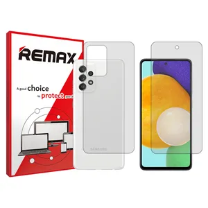 Remax HyGEL transparent display screen protector suitable for Samsung Galaxy A52 5G phones along with the back of the phone