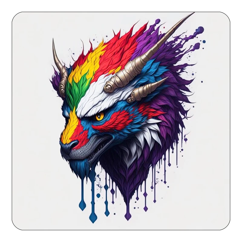 مگنت کاکتی طرح حیوانات رنگی مدل mp26384