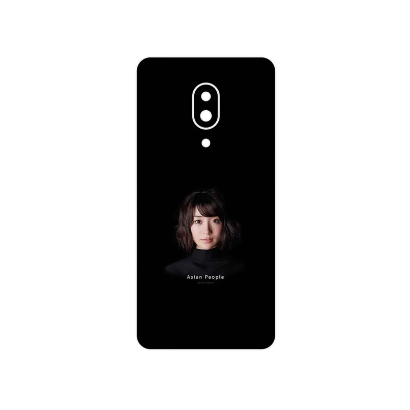 برچسب پوششی ماهوت مدل Portrait of an Asian Woman مناسب برای گوشی موبایل لنوو Z5 Pro