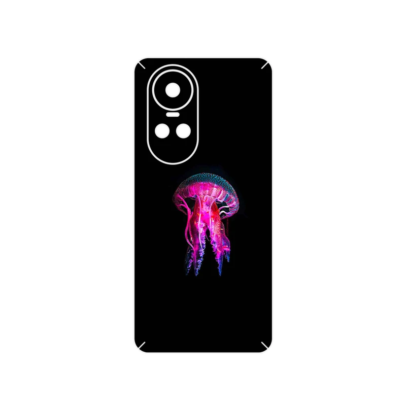 برچسب پوششی ماهوت مدل jellyfish مناسب برای گوشی موبایل اپو Reno 10 5G