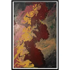 تابلو نقاشی اکرلیک مدل انتزاعی