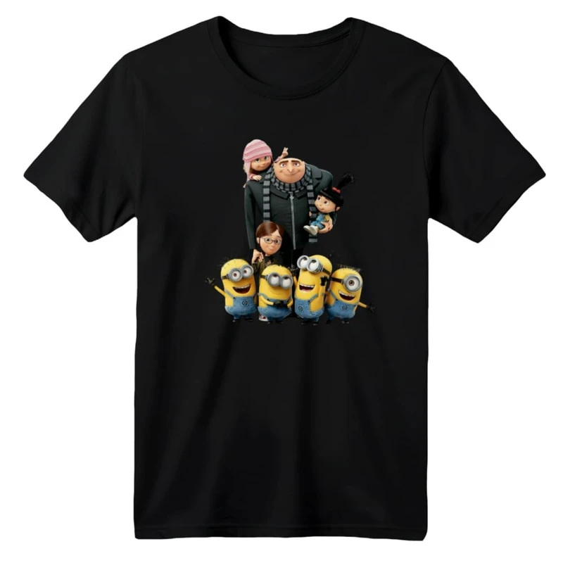 تی شرت آستین کوتاه بچگانه مدل مینیون کد ۵