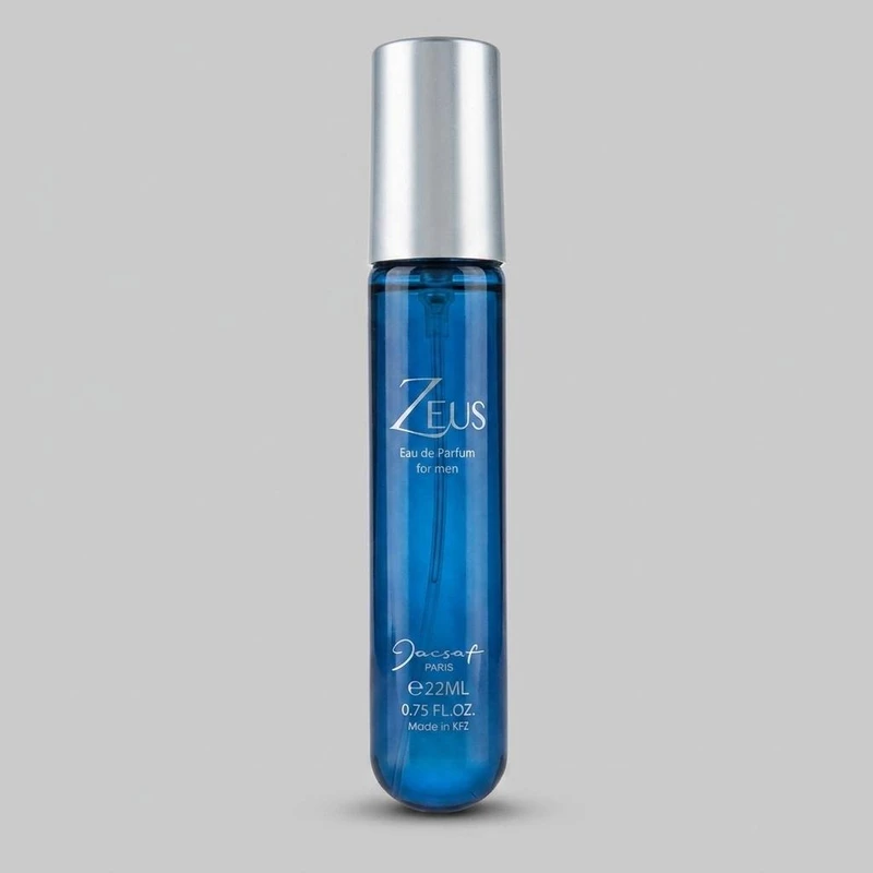 عطر جیبی مردانه ژک ساف مدل Zeus حجم 22 میلی لیتر