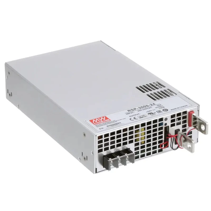 منبع تغذیه 24 ولت 125 آمپر مینول مدل RSP-3000-24
