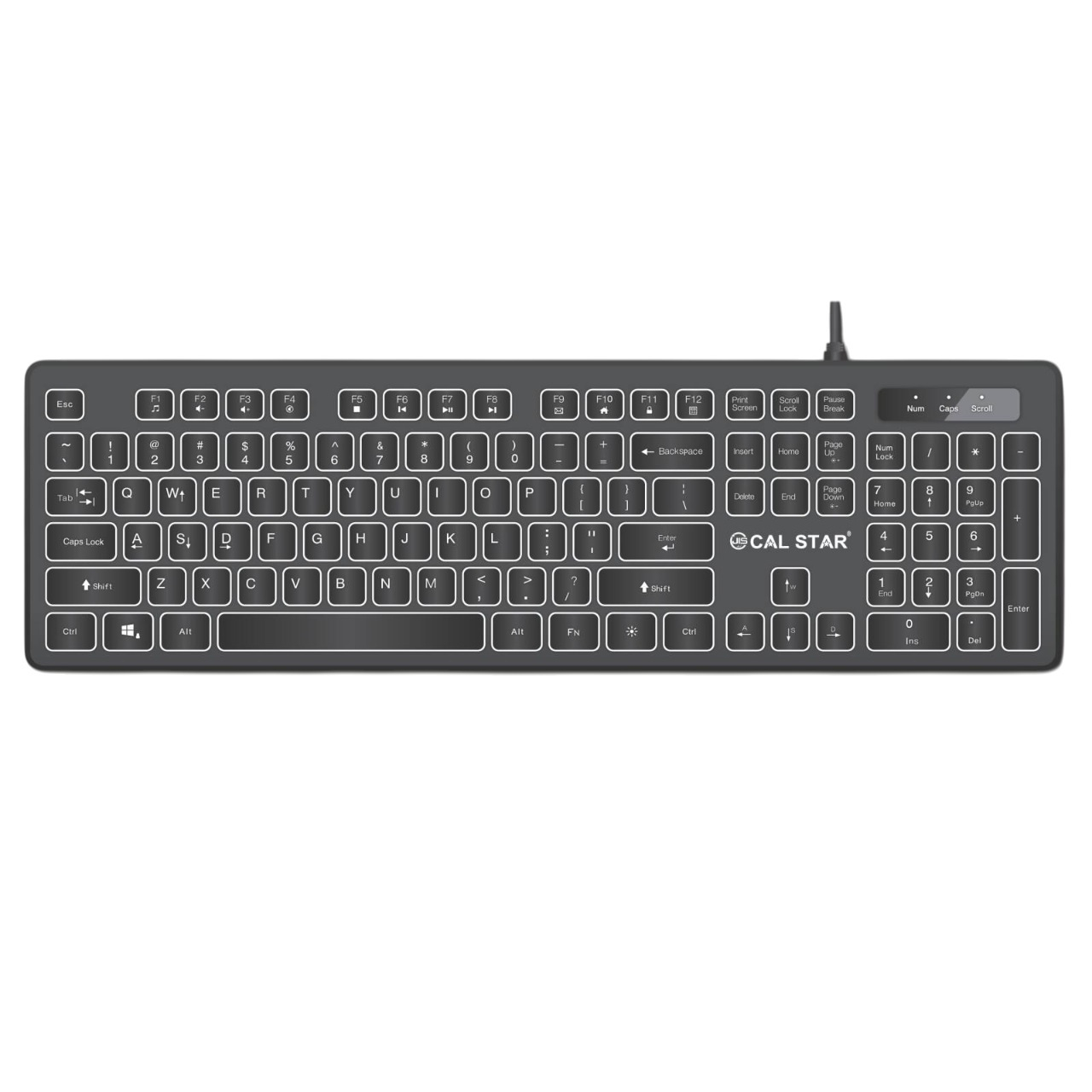 کیبورد با سیم کال استار مدل HK-777