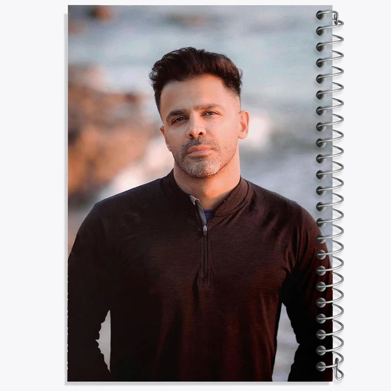 دفتر شطرنجی 50 برگ خندالو طرح سیروان خسروی کد 3988