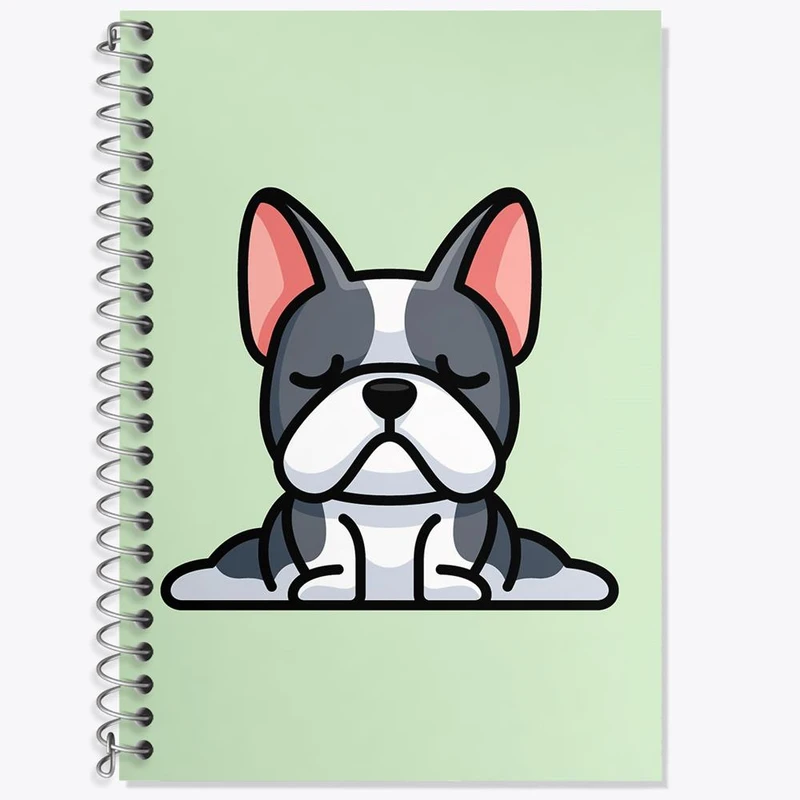 دفتر لغت 50 برگ خندالو مدل حیوانات بامزه سگ کد 28388