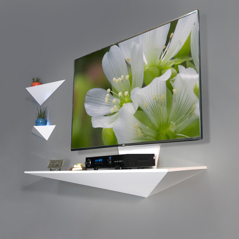 میز تلویزیون دیواری راهپود مدل نیلوفر A130