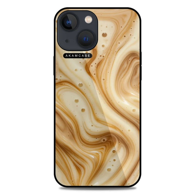 کاور آکام مدل AMC-WA13M-COFFEE-21 مناسب برای گوشی موبایل اپل iPhone 13 Mini