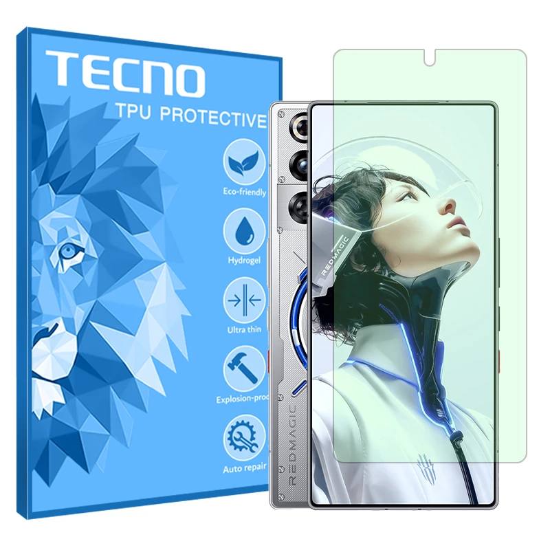 محافظ صفحه محافظ چشم تکنو مدل هیدروژلی مناسب برای گوشی موبایل زد تی ای nubia RedMagic 11 Pro Plus 