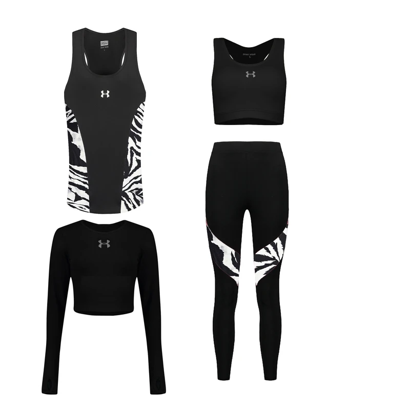 ست چهار تکه لباس ورزشی زنانه مدل 1401-1801-8101-63