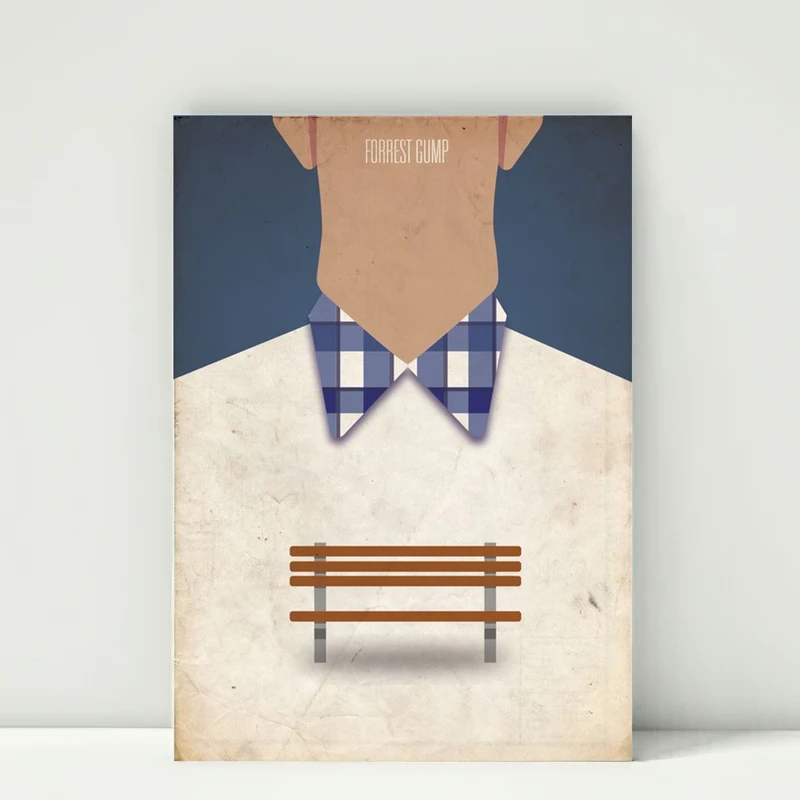 تابلو شاسی گلاک طرح فارست گامپ Forrest Gump کد FMO120