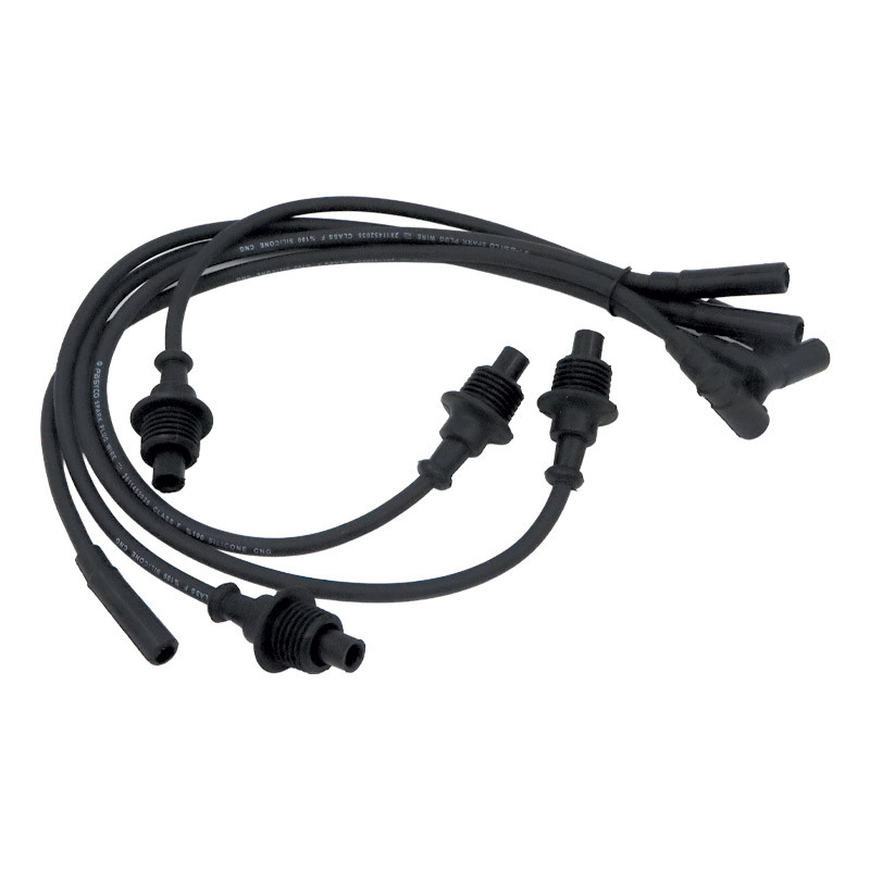 وایر شمع پاسیکو مدل سیلیکون 8 میل سربرنجی کد P2951 مناسب برای پژو 405 بسته 5 عددی