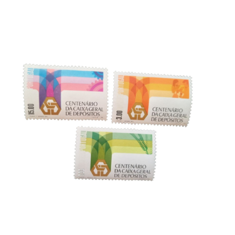تمبر یادگاری مدل صندوق امانات پرتغال مجموعه 3 عددی تمبر یادگاری مدل صندوق امانات پرتغال مجموعه 3 عددی