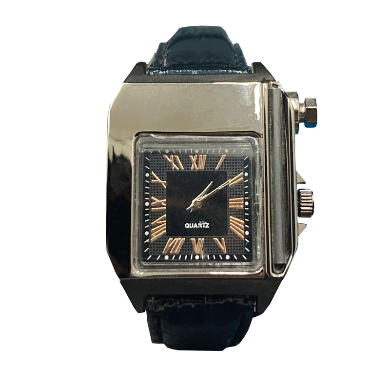 فندک بنزینی واتچ اسکیوسیت مدل ساعت مچی کد DKD-2163