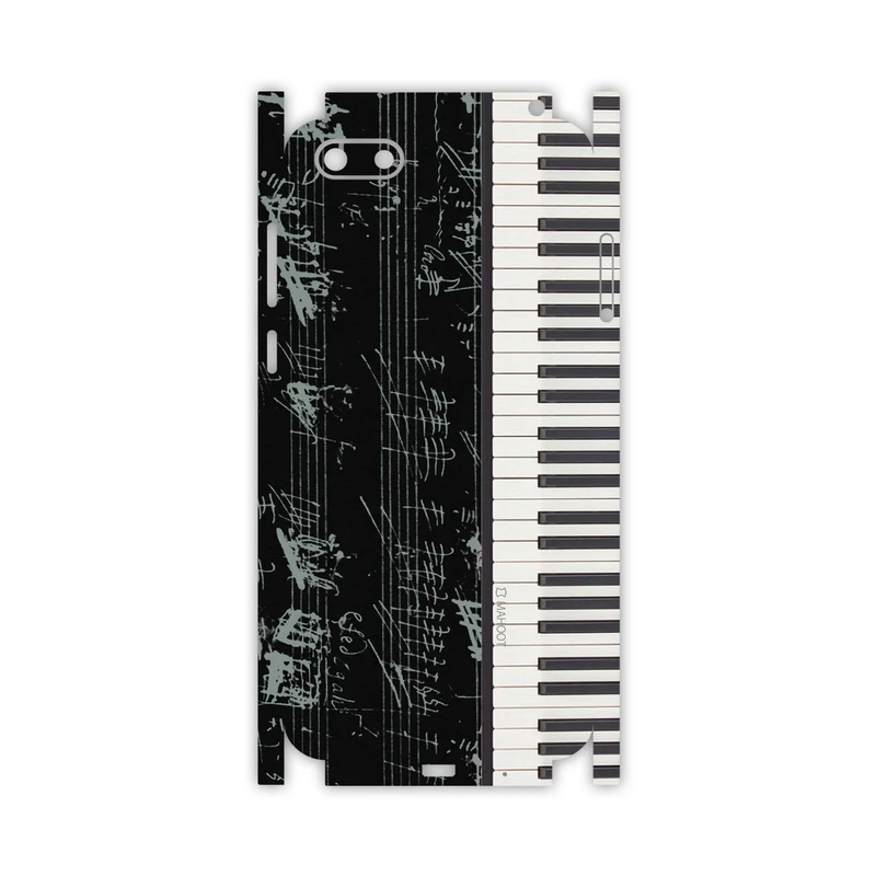 برچسب پوششی ماهوت مدل Piano-Instrument-FullSkin مناسب برای گوشی موبایل هوآوی Y5 Prime 2018