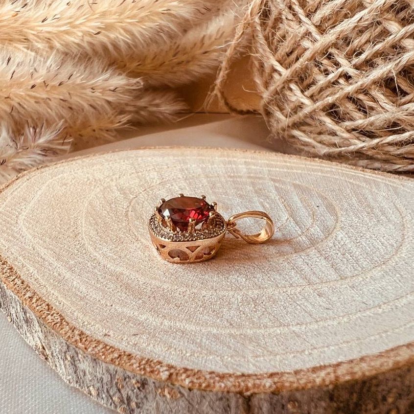 آویز گردنبند زنانه ژوپینگ مدل دورنگین -  - 2