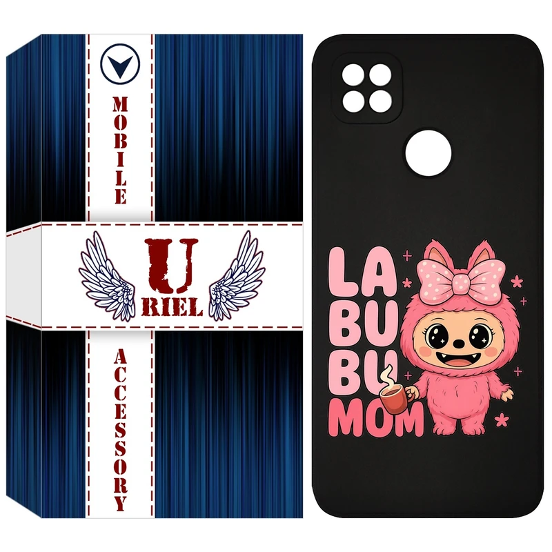 کاور یوریل مدل KSH کد 136 طرح عروسک لبوبو مناسب برای گوشی موبایل شیائومی Redmi 9C / 10A