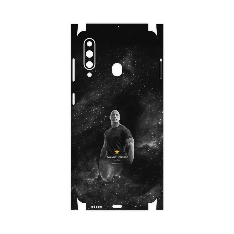 برچسب پوششی ماهوت مدل Dwayne Johnson-FullSkin مناسب برای گوشی موبایل سامسونگ Galaxy A60