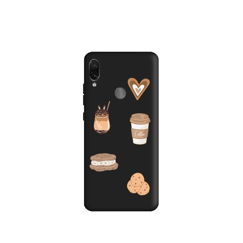 کاور طرح کافی شاپ کد t2249 مناسب برای گوشی موبایل شیائومی Redmi note7 / Redmi note7 pro 