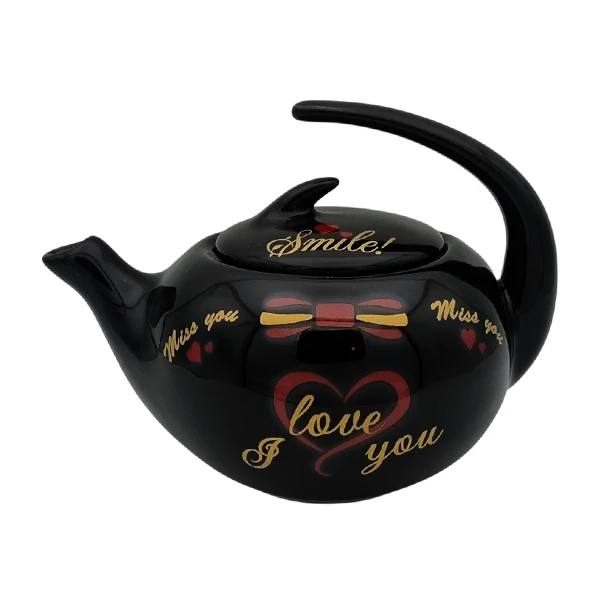 قوری مدل ارکیده کد 11213xiloveyou گنجایش 600 میلی لیتر