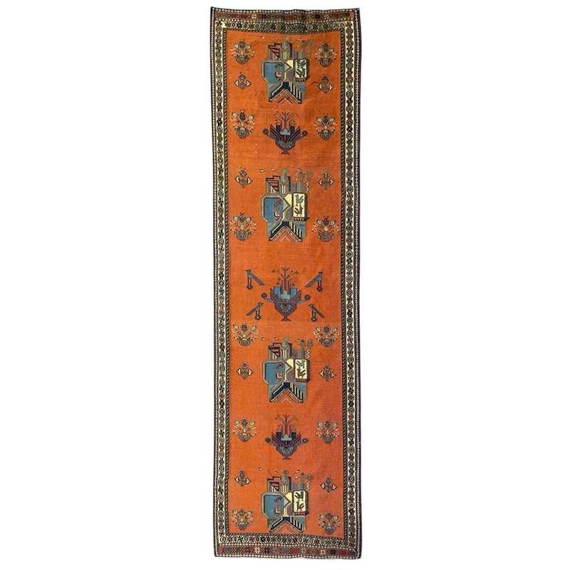 گلیم دستبافت کناره یک و نیم متری کد 63 گلیم دستبافت کناره یک و نیم متری کد 63