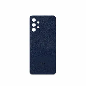 MAHOOT Deep-Blue-Leather Cover Sticker for Samsung Galaxy A32 4G