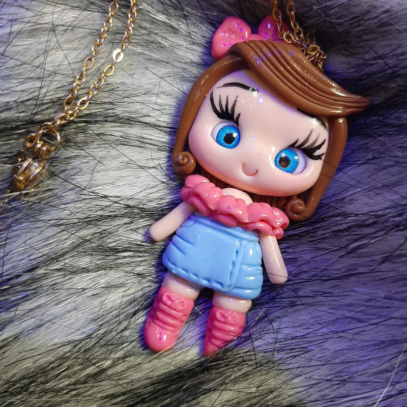 گردنبند دخترانه مدل Girl کد GL001 گردنبند دخترانه مدل Girl کد GL001