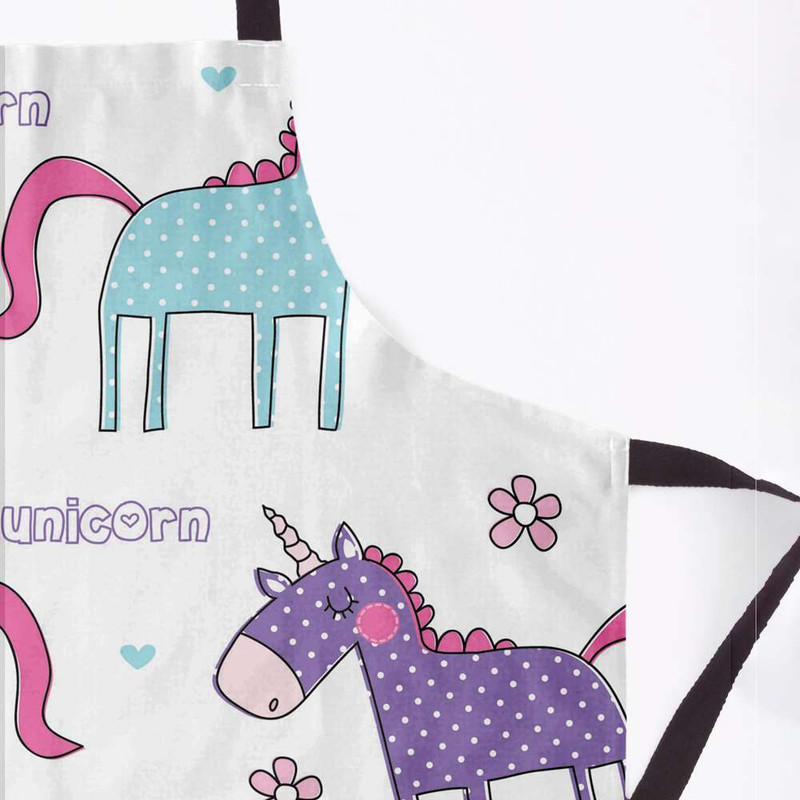 پیش بند آشپزخانه مدوپد طرح اسب تک‌شاخ مدل PAT00165