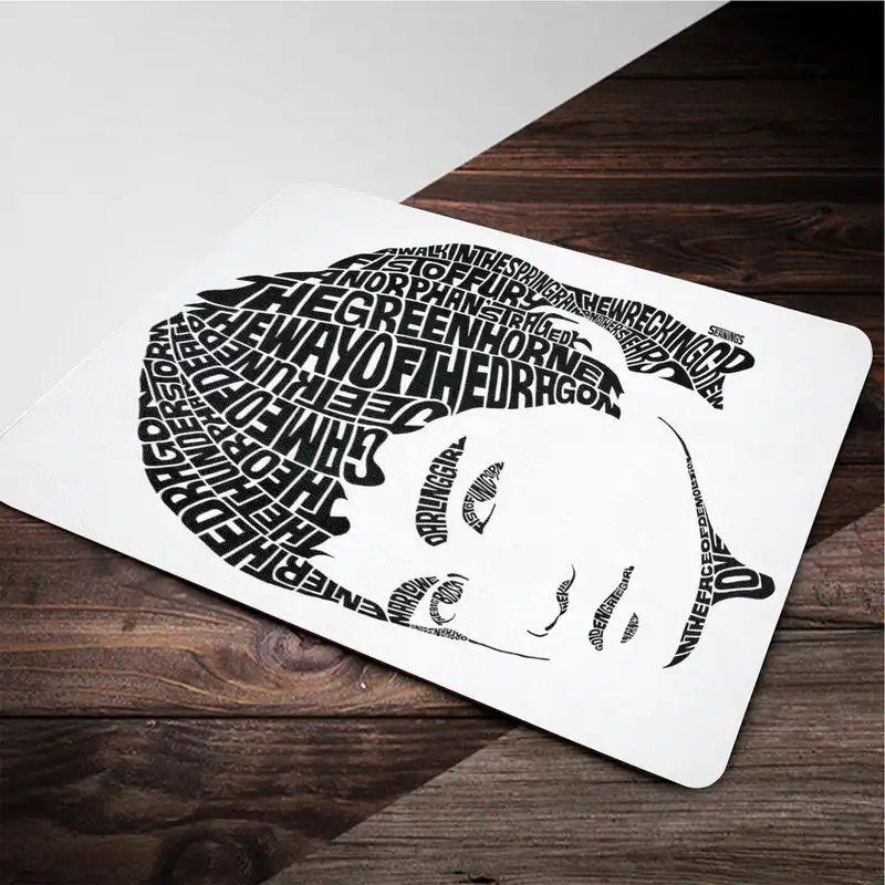 ماوس پد طرح بروسلی کد 3324