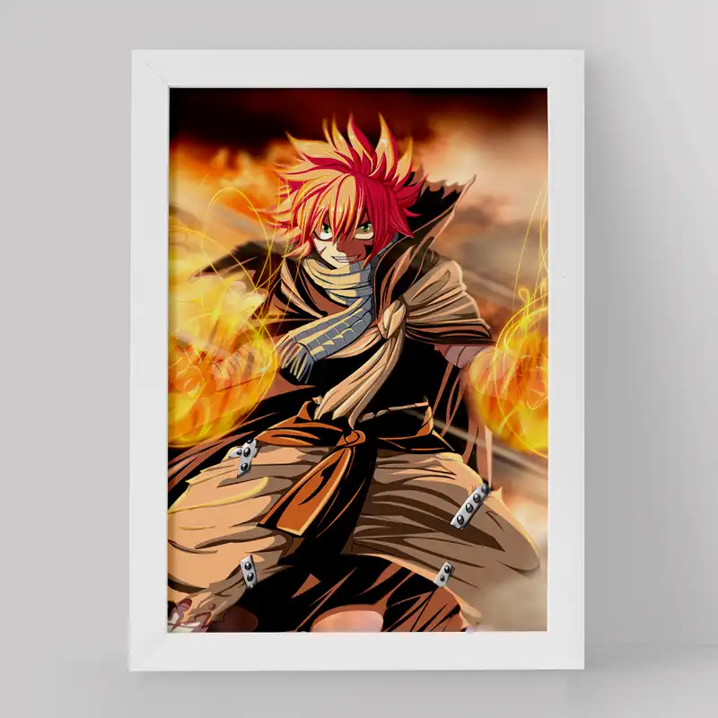 تابلو خندالو مدل ناتسو انیمه فری تیل کد 16504