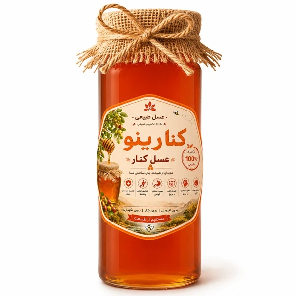عسل طبیعی کنار کنارینو - 300 گرم
