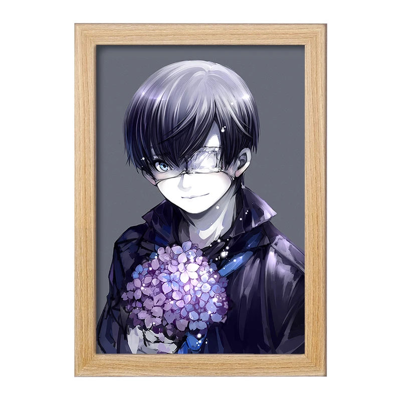تابلو خندالو مدل کانکی کن انیمه توکیو غول Tokyo Ghoul  کد 11898